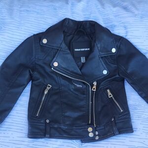 Urban Republic Black Kids Biker Jacket